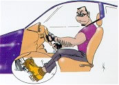 Evite sempre acionar e desacionar bruscamente a embreagem para aumentar o torque ou alterar a rotação do motor quando se encontrar em uma velocidade compatível.